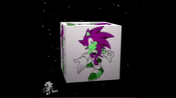 SONIC ADVENTURE 2 ART EDIT | videostar cube practice