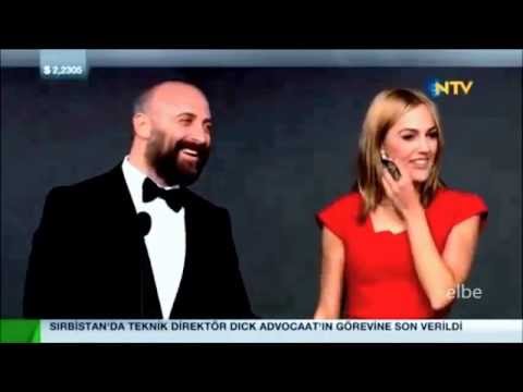 Gq Moty 2014 Ödül Töreni Halit Ergenc With Berguzar Korel And Meryem Uzerli