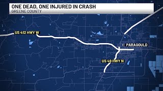 1 dead, minor injured in Greene County crash