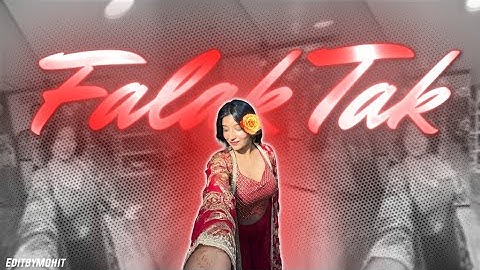 Falak Tak / Ae Inspired / Alight motion Soft Edit / EditbyMohit
