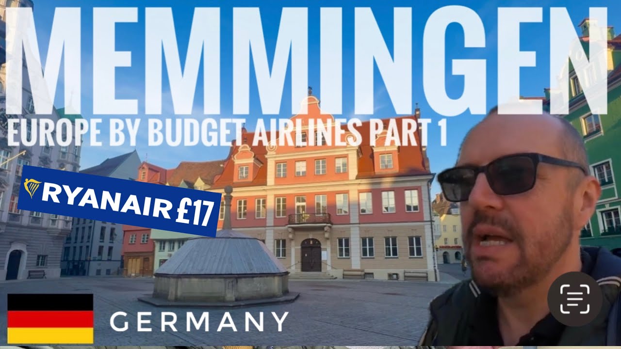Memmingen, Germany - Part 1 of my European trip by low-cost airlines