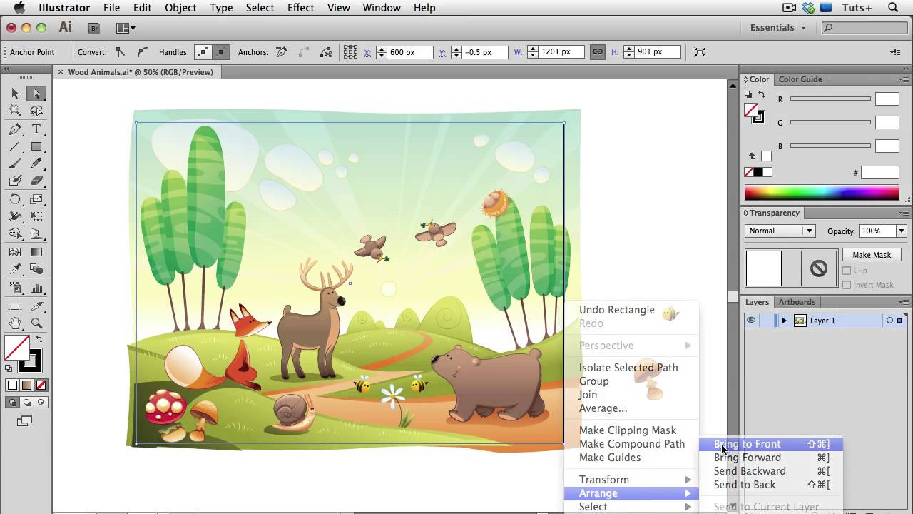 Quick Tip: Four Ways to Crop a Vector Illustration in Adobe Illustrator