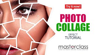 Photoshop Tutorial: How to Create Stunning, Photo Mosaic Portraits | masterclass #Photocollage screenshot 5