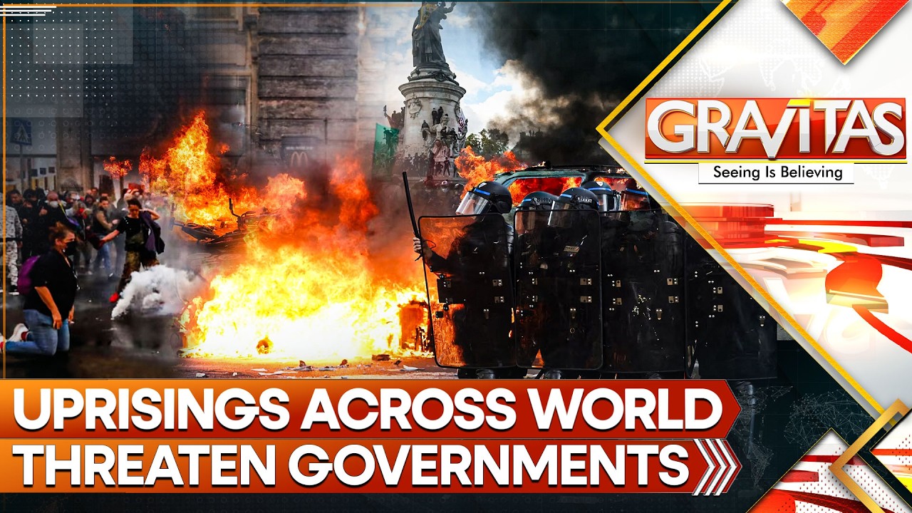 LIVE: Uprisings, Rage Across the World Threaten Governments | Gravitas | WION LIVE: Uprisings, Rage Across the World Threaten Governments | Gravitas | WION