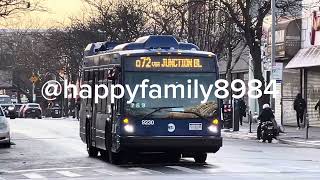 MTA Bus Ride: Q72 to LaGuardia Airport Terminals C and B via Junction Bl from 37 Avenue to 34 Avenue