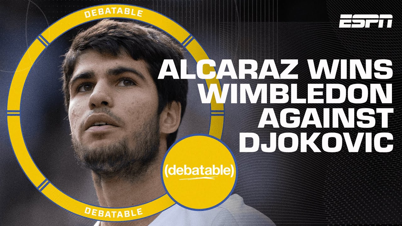 Carlos Alcaraz takes down Novak Djokovic in an all-time great Wimbledon Final! (debatable)