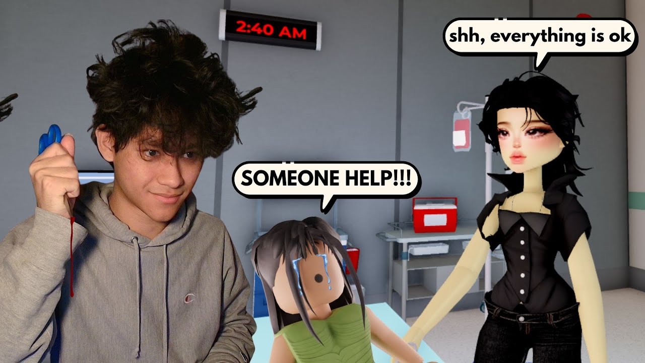 i became an EVIL nurse at a roblox hospital