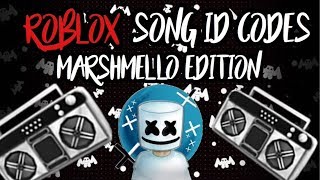 Roblox Song Id Codes Marshmello Edition Youtube - roblox codeid marshmallow alone roblox video youtube