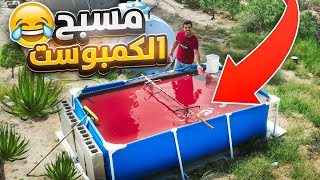 مسبح شاي الكمبوست : اغرب مسبح ممكن تشوفه  ?