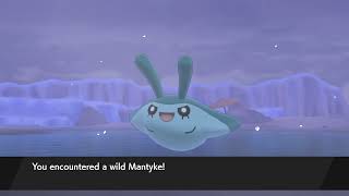 Shiny Mantyke Snowy Mark