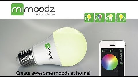 mimoodz SMART LED bulbs - Official Video