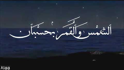 مقطع من سورة الرحمن بصوت القارئ حسن محيش