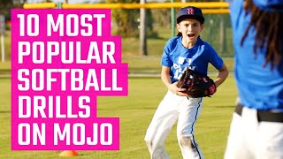 10 Most Popular Softball Drills On MOJO | Fun Softball Drills from the MOJO App screenshot 2