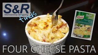 Knorr Four Cheese Pasta | With Bacon and Mozzarella | Lockdown Recipe | S&R Finds | Jam Cooks