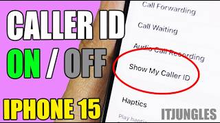 Show or Hide Caller ID on iPhone 15 – Full Guide (2026)