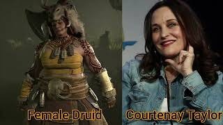 Character and Voice Actor - Diablo IV - Druid Female - Courtenay Taylor