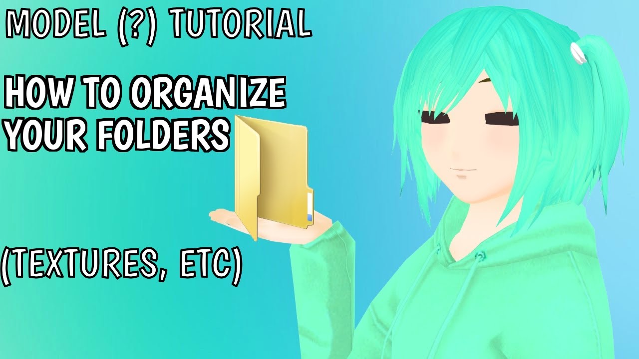 [MMD] Tutorial - Organizing folders - YouTube