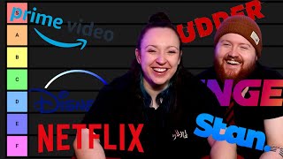 Ranking Every Streaming Services: Tier List