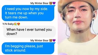 BTS Texts: V Lyric Prank on GF  Part 1 screenshot 5
