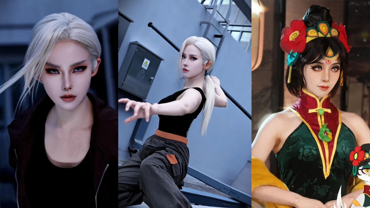 仿了這麽多白月光，還是沒看夠啊#makeup #makeuptutorial #美妆模范生 #搞笑 #cosplay #卡点