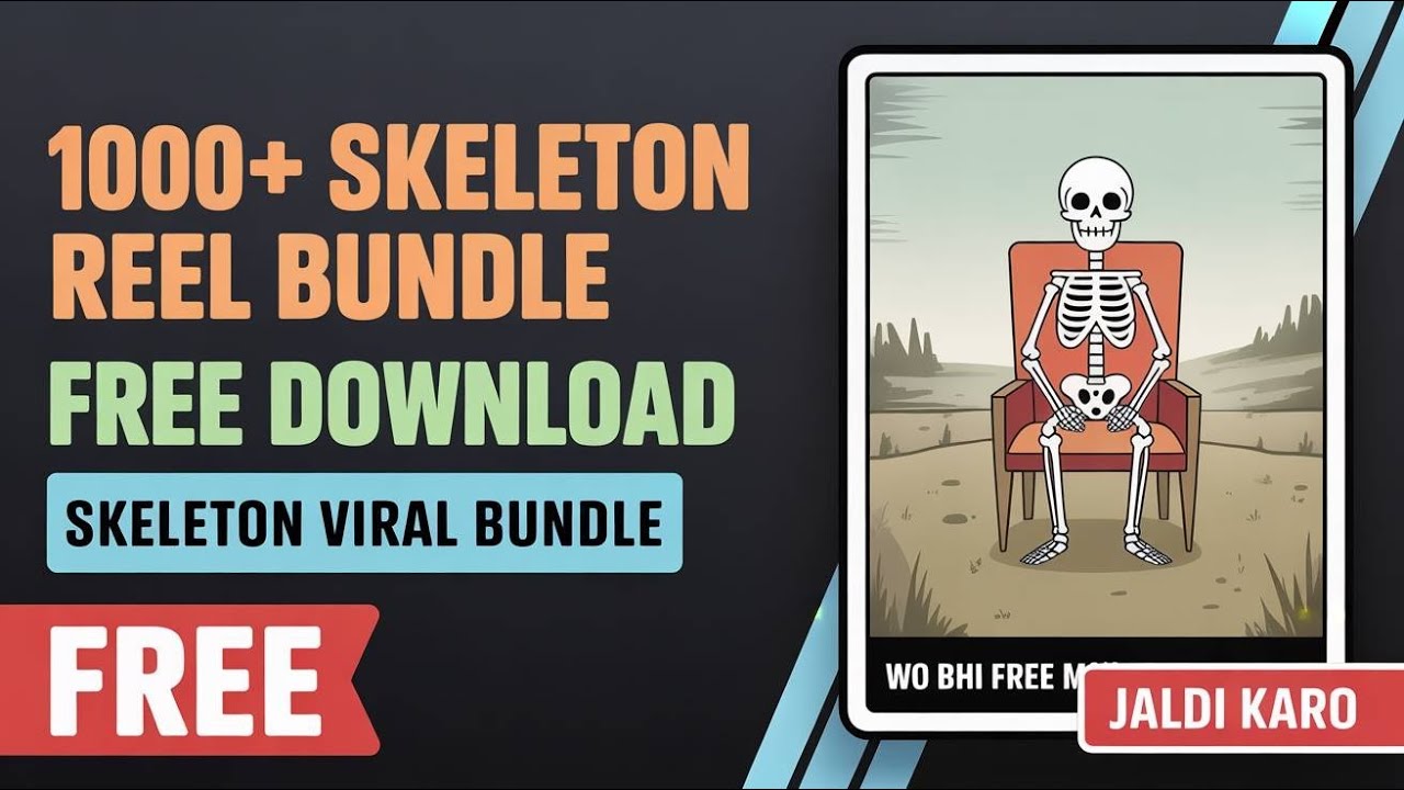 1000+ Skeleton Reels - FREE Bundle!