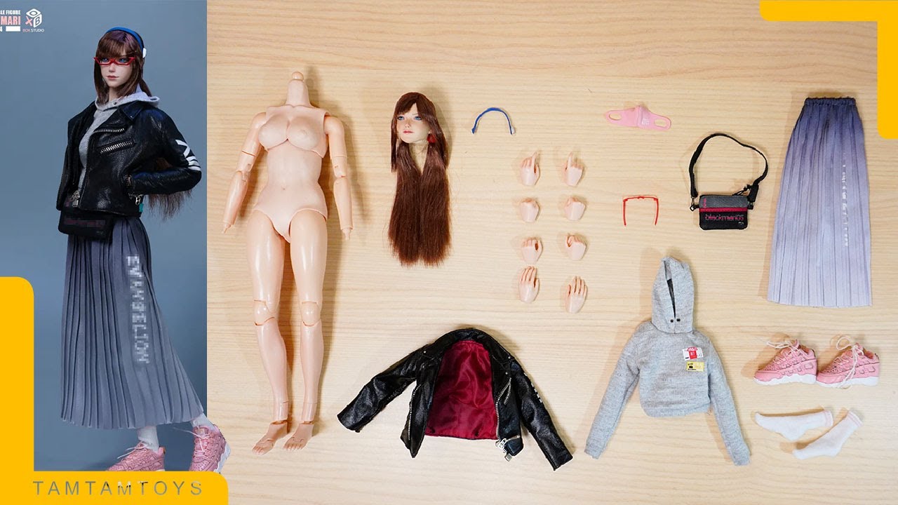 Unboxing: 1/6 Action Figure - Mari (Evangelion) Casual Dress - Box