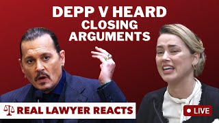 LIVE REACTION: Johnny Depp V Amber Heard - Day 24 | Closing Arguments PART 2