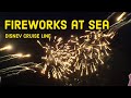 Fireworks at Sea | Pirate Night | Disney Cruise Line