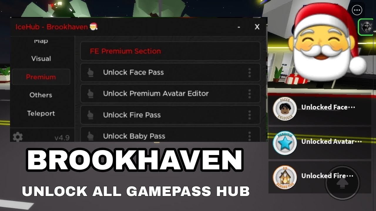 NEW* Brookhaven Fe Free Premium Unlock All Gamepass OP Script (2023)  PASTEBIN 