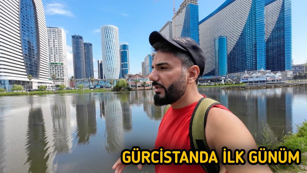 GÜRCİSTANDA İLK GÜNUM  BATUM Havasıda İnsanida Soğuk Ülke #gezgin