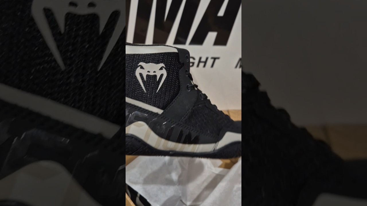 Buty zapaśnicze Venum Elite Wrestling Black/Sand UNBOXING  #venum #mma #wrestling