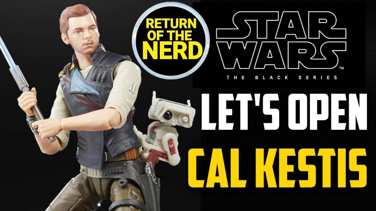 Hasbro The Black Series Cal Kestis Breaks Free Of The Box Gaming Figure Is Based On Jedi 