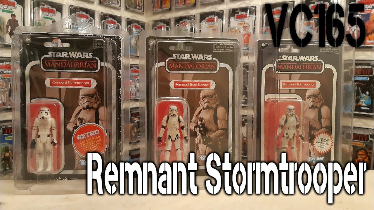 VC165 REMNANT Stormtrooper | Star Wars Vintage, Carbonized & Retro Collection 3.75