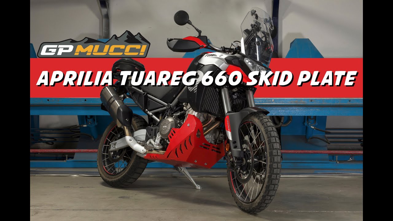 Aprilia Tuareg 660 THOR Skid Plate by GpMucci YouTube