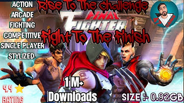 Final Fighters: Fighting Game |Android & iOS | Gameplay & Deeply Explained | 47 Gamer