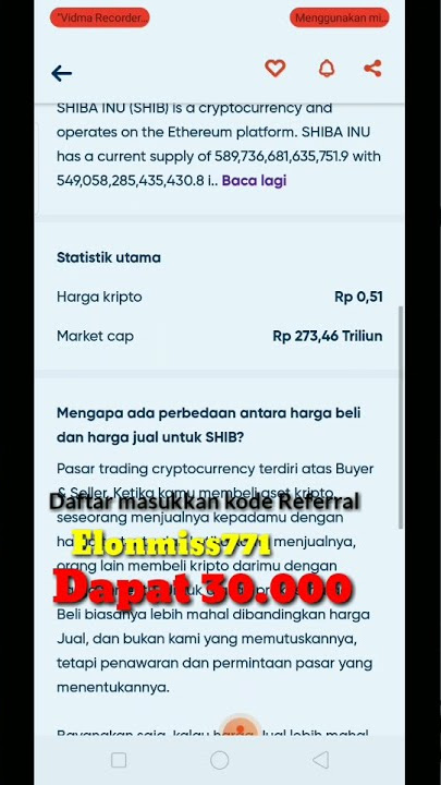 Tampilan Aplikasi Nanovest keren banget