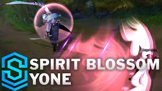 Spirit Blossom Yone Skin Spotlight - League of Legends
