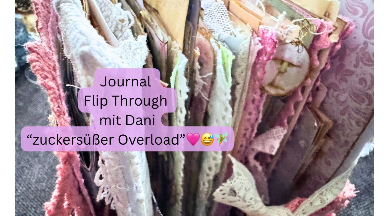 Total Bezuckert🩷🧚Journal Flip Through/ mein „Brummer“ zum Thema Fee und Co… lass dich verzaubern🌈 