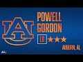 Auburn 2022 Signees: Powell Gordon Highlights