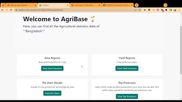 CS50x Final Project | AgriBase | Jawat Al Sovon