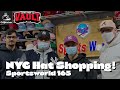 20,000 HATS! NEW YORK CITY FITTED HAT & SNAPBACK SHOPPING!  Sportsworld 165 is on fire!