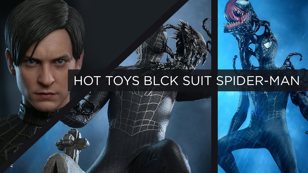 Spider-Man 3 - Black Suit Spider-Man by Hot Toys - The Toyark - News