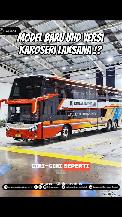 Ini Bus UHD Karoseri Laksana ⁉️ #otomotif #automobile #busmania #bus #shortvideo