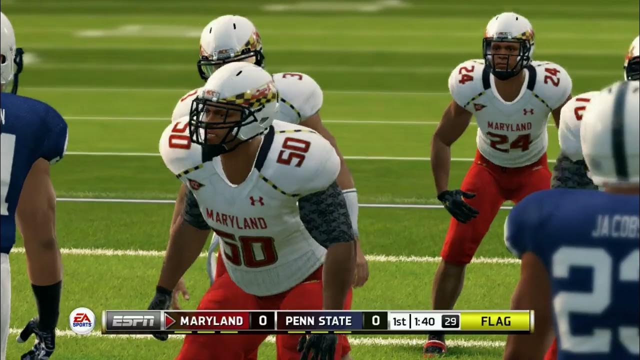 PSU vs. Maryland NCAA 14 Football 14 Sim Penn State Nittany Lions