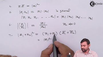 Properties of Modulus of Complex Numbers - Complex Numbers - IIT JEE Mathematics Video Lectures