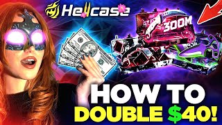 AMAZING DOUBLE STRATEGY ON HELLCASE !! !| Hellcase Promo Code 2024 | Hellcase Case Opening |