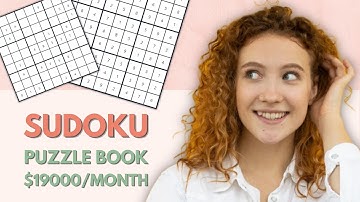 How to Make Sudoku Puzzle Book for Amazon KDP With Free Software and Make Up To 19000$ Per Month