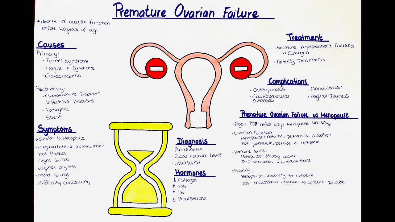Premature Ovarian Failure (Early Menopause) Causes, Symptoms