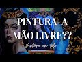 PINTURA EM TELA COM ACRÍLICA- pintura ao ar livre