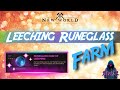 Where to farm leeching runeglass materials in brimstone sands